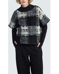 Luukaa - Seraphine Structured-Mesh Pullover - Lyst