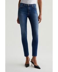 AG Jeans - Prima Low Rise Ankle Cigarette Jeans - Lyst
