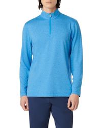 Bugatchi - Quarter Zip Performance Pullover - Lyst
