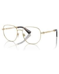 Burberry - 53Mm Square Optical Glasses - Lyst