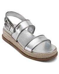 DKNY - Bernae Slingback Platform Espadrille - Lyst
