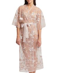 Rya Collection - Stunning Sheer Organza Robe - Lyst