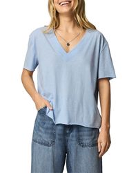 Splendid - Kacey V-Neck T-Shirt - Lyst