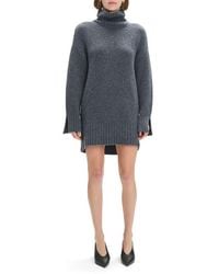 FAVORITE DAUGHTER - The St. James Long Sleeve Turtleneck Merino Wool Blend Sweater Dress - Lyst