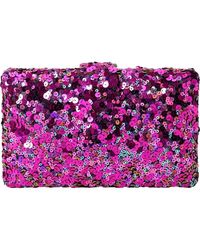 Simitri - Classic Sequin Kitsch Clutch - Lyst