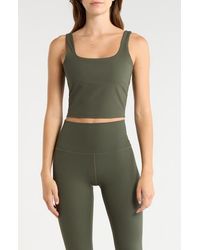Mpg - Crop Rib Tank Top - Lyst