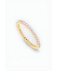 Mint & Lily - June Birthstone Eternity Stacking Ring - Lyst