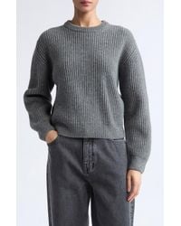 Jil Sander - Wool Crop Sweater - Lyst