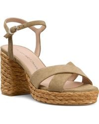 Stuart Weitzman - Dayna Platform 80 Sandal - Lyst