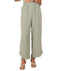 Petal & Pup - Eleanor Wide Leg Linen Pants - Lyst