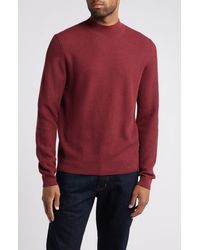 BOSS - Derano Mock Neck Sweater - Lyst