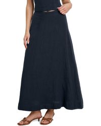FAVORITE DAUGHTER - There For You Linen Maxi Skirt - Lyst