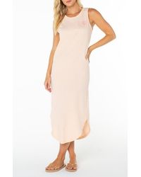 Roxy - Peace Waves Wildflower Tank Midi Dress - Lyst