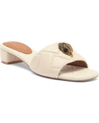 Kurt Geiger - Kensington Quilted Slide Sandal - Lyst
