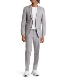 BOSS - Huge Solid Wool Suit - Lyst
