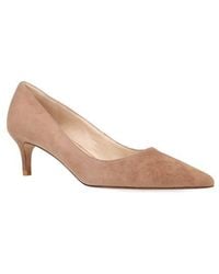 Pelle Moda - Aeri Pointed Toe Kitten Heel Pump - Lyst