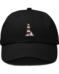 Alix - Lighthouse Embroidered Dad Hat - Lyst