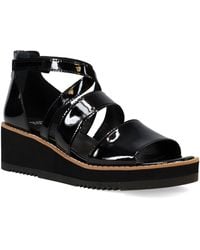 Eileen Fisher - Darcy Wedge Strappy Sandal - Lyst