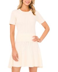 Ted Baker - Rib Short Sleeve Sweater - Lyst