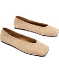 Therapy Australia - Gaia Square Toe Flats - Lyst