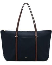 Mango - Nylon Shopper Bag - Lyst