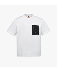 MCM - Monogram Patch Pocket T-Shirt - Lyst