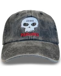 Pleasures - X Zero Skateboards Skull Denim Baseball Cap - Lyst