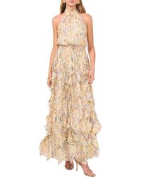 1.STATE - Cascading Maxi Dress - Lyst