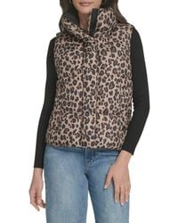 Levi's - Regular Stand Collar Puffer Vest - Lyst