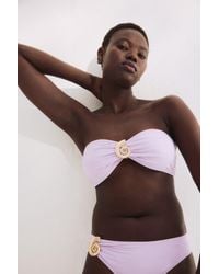 H&M - Padded Bandeau Bikini Top - Lyst