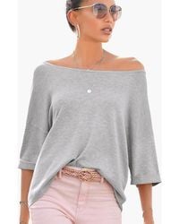 Lascana - Oversized Reversible Sweater - Lyst
