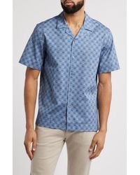 Bugatchi - Cole Ooohcotton Floral Camp Shirt - Lyst