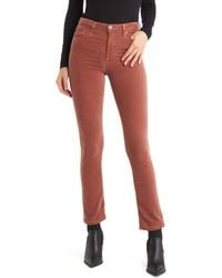 AG Jeans - Mari High Waist Slim Ankle Straight Leg Jeans - Lyst