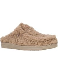 HEYDUDE - Wally Faux Shearling Slipper - Lyst