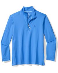 Tommy Bahama - Costa Wave Islandzone Seersucker Half Zip Pullover - Lyst