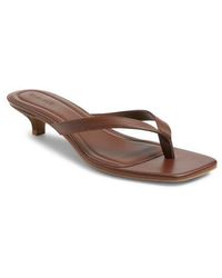 Open Edit - Tori Kitten Heel Sandal - Lyst