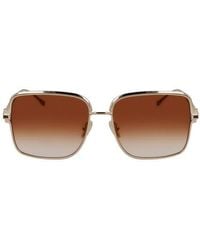 Ferragamo - Gancini 57Mm Modified Rectangular Sunglasses - Lyst