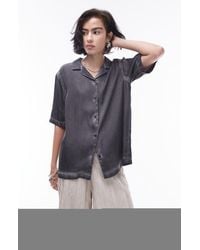 TOPSHOP - Short Sleeve Co Ord Shirt - Lyst