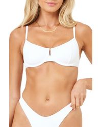 LSPACE - Hunter Underwire Bikini Top - Lyst