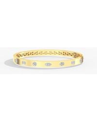 Everlee - Multi-Shape Inlay Lab Diamond Bangle - Lyst