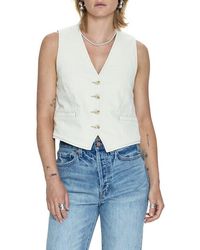 Pistola - Vero Button-Up Vest - Lyst