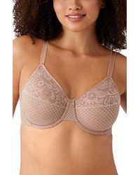 Wacoal - Visual Effects Underwire Minimizer Bra - Lyst