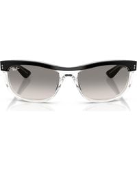 Ray-Ban - 62Mm Balorama Gradient Rectangle Sunglasses - Lyst