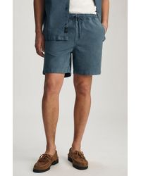 Mavi - Textured Corduroy Drawstring Shorts - Lyst