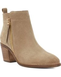 Dune - Paicing Block Heel Bootie - Lyst