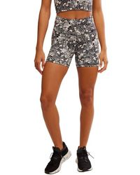Free People - Fp Movement Printed Never Better Bike Shorts - Lyst
