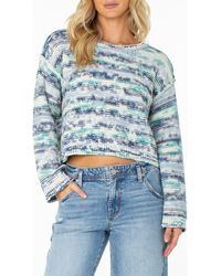 Roxy - Swell Season Cotton Blend Sweater - Lyst