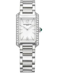 Baume & Mercier - Hampton 10631 Automatic Bracelet Watch, 35Mm - Lyst