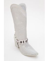 Prologue Shoes - Lumen Block Heel Western Boot - Lyst