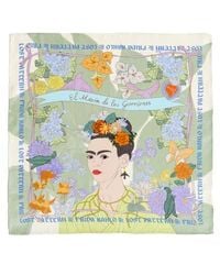Lost Pattern - Little Egret Silk Pocket Square - Lyst